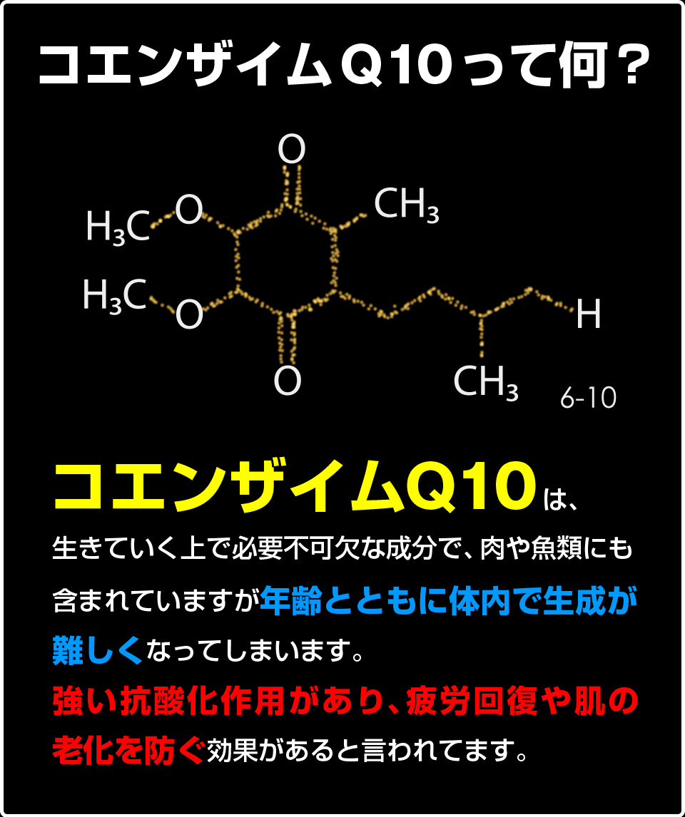 コエンザイムQ10って何？